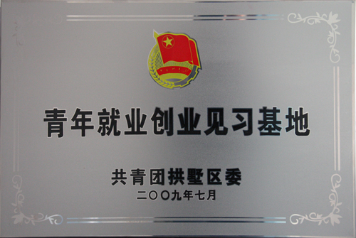 纵横国际集团被共青团拱墅区委授予“青年就业创业见习基地”